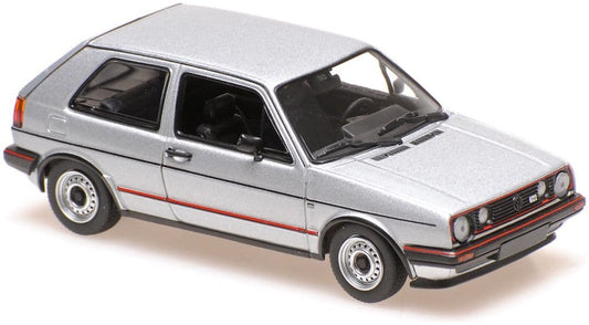 Minichamps 940 054126 Volkswagen Golf GTI 4-Door 1985, Silver Metallic 1:43 Scale *PRE ORDER £33.99*