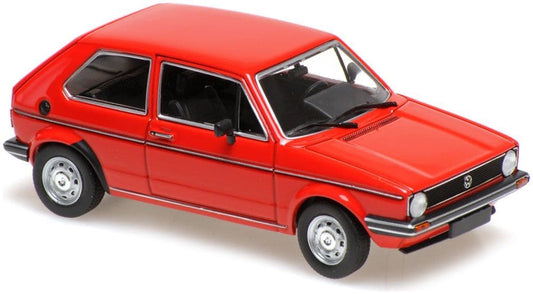 Minichamps 940 055161 Volkswagen Golf 1, 1980, Red 1:43 Scale *PRE ORDER £33.99*
