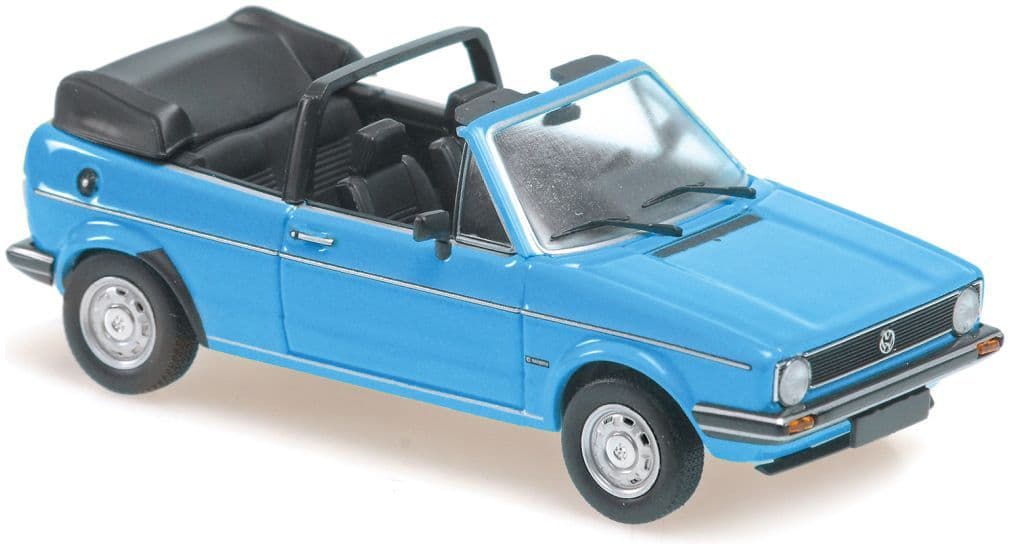 Minichamps 940 055180 Volkswagen Golf Cabriolet, 1979 Light Blue 1:43 Scale *PRE ORDER £33.99*