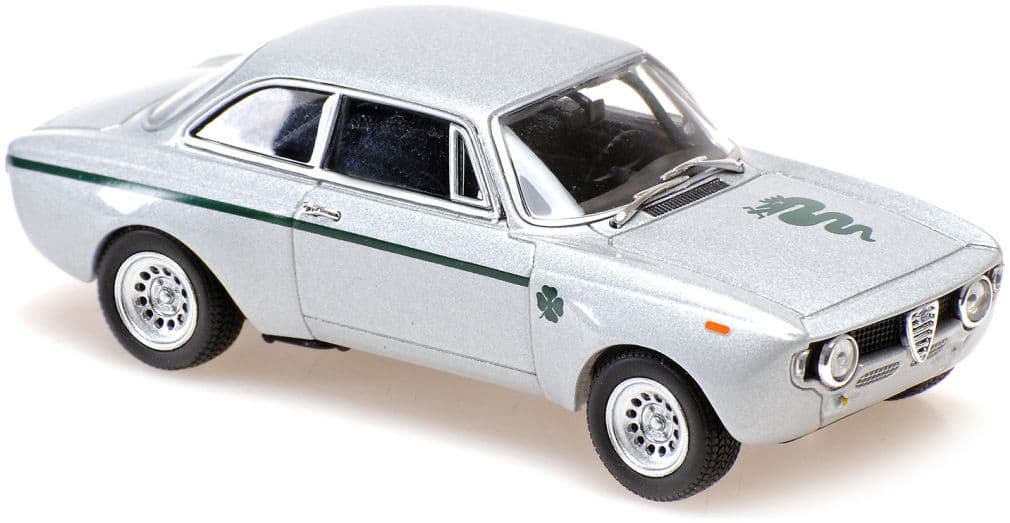 Minichamps 940 120601 Alfa Romeo Gta 1300 Junior, 1968, Silver 1:43 Scale *PRE ORDER £33.99*