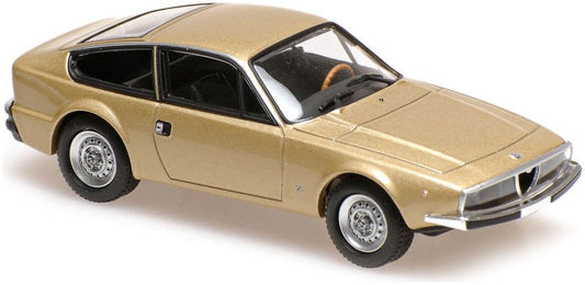 Minichamps 940 120720 Alfa Romeo 1600 Junior Z, 1972, Gold 1:43 Scale *PRE ORDER £33.99*