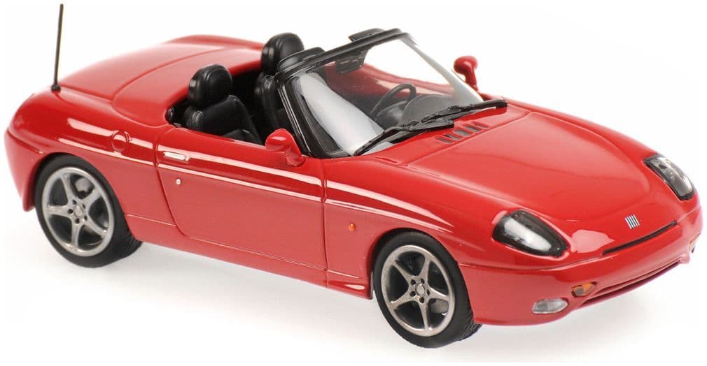 Minichamps 940 121930 Fiat Barchetta, 1995, Red 1:43 Scale *PRE ORDER £33.99*