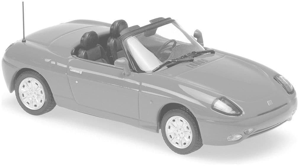 Minichamps 940 121932 Fiat Barchetta, 1995, Dark Blue Metallic 1:43 Scale *PRE ORDER £33.99*