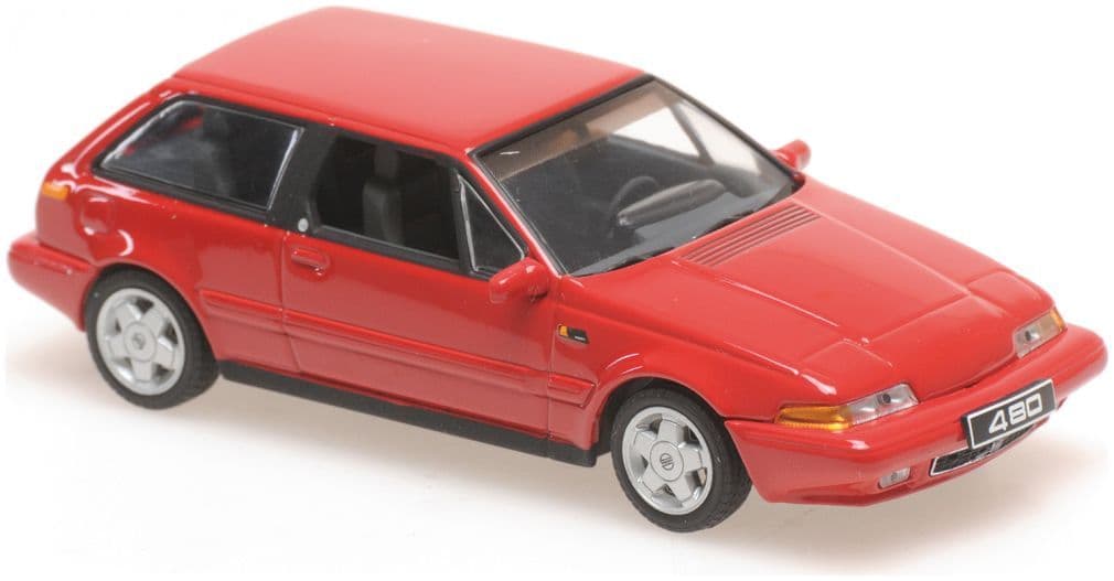Minichamps 940 171520 Volvo 480 Es Coupe, 1986, Red 1:43 Scale *PRE ORDER £33.99*