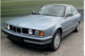 Minichamps 100 024007 BMW 535I (E34) 1988 Light Blue Metallic with Openings 1/18 Scale