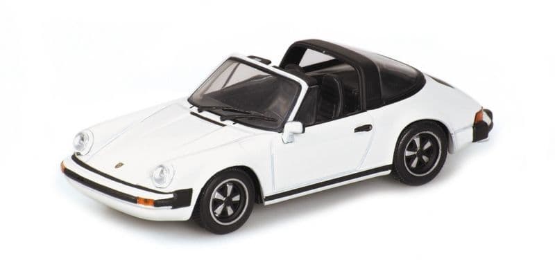 Minichamps 100 063062 Porsche 911 Carrera Targa White 1983 1/18 Scale *PRE ORDER £ 145.83*