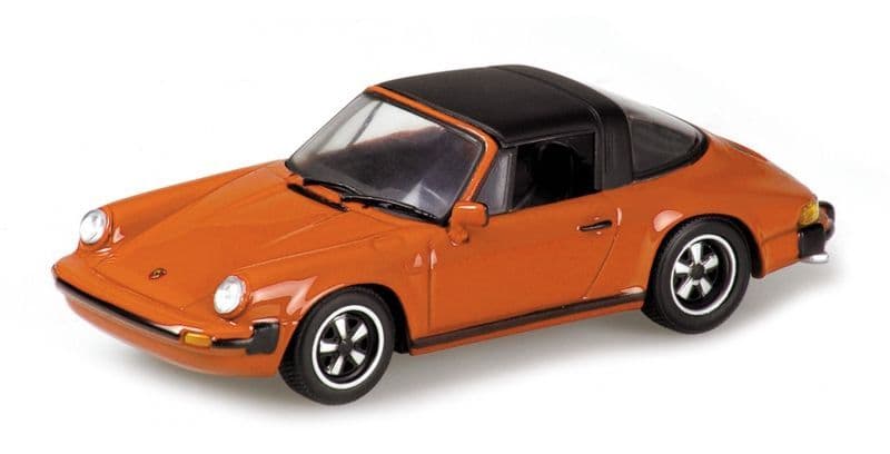Minichamps 100 063064 Porsche 911 Carrera 3.2 Targa 1983 Orange with Openings 1/18 PRE ORDER