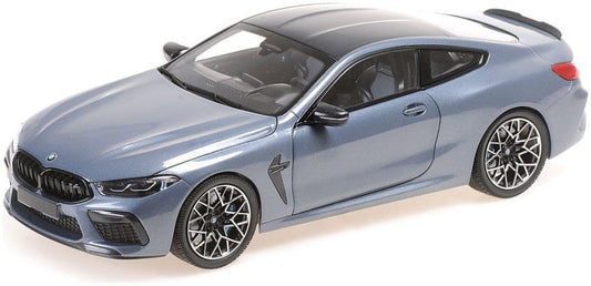 Minichamps 110 029024 BMW M8 Coupe Blue Metallic 2020 with Openings 1/18 Scale PRE ORDER