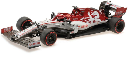 Minichamps 110 200207 Alfa Romeo Racing F1 C39 Kimi Raikkonen Syrian GP 2020 1/18 Scale