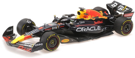 Minichamps 110 221201 Oracle Red Bull Racing RB18 Max Verstappen 1st French GP 2022 1/18 Scale