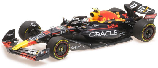 Minichamps 110 222011 Oracle Red Bull Racing RB18 Sergio Perez Mexican GP 2022 1/18 Scale