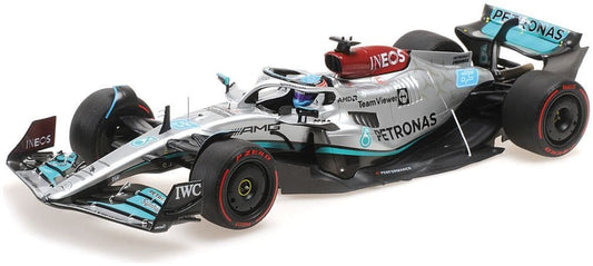 Minichamps 110 222163 Mercedes AMG Petronas F1 W13 E Performance G. Russell 1st Win Brasilian 22