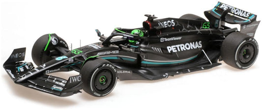 Minichamps 110 230163 Mercedes AMG Petronas F1 W14 E Performance George Russell 2023 1/18 Scale