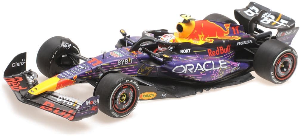 Minichamps 110 232211 Oracle Red Bull Racing RB19 S.Perez 3rd Vegas 2023 1/18 Scale *PRE ORDER £