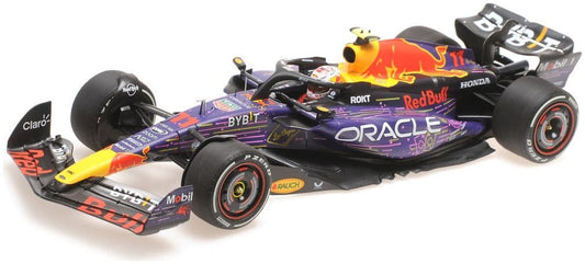 Minichamps 110 232211 Oracle Red Bull Racing RB19 S.Perez 3rd Vegas 2023 1/18 Scale *PRE ORDER £
