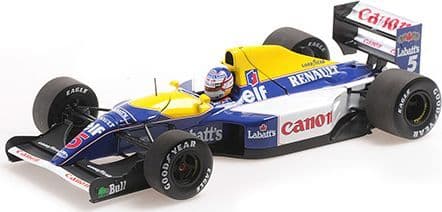 Minichamps 110 920005 Renault FW14B Williams Nigel Mansell 1992 1/18 Scale *PRE ORDER £ 160*
