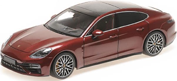 Minichamps 113 061077 Porsche Panamera Turbo S 2020 Red Metallic (Opening Parts) 1/18 Scale