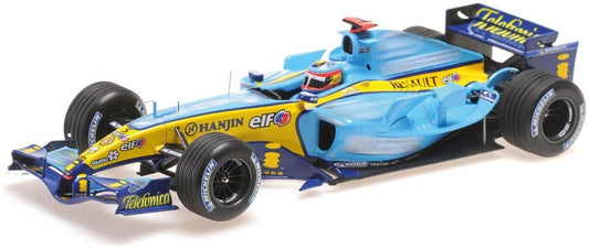 Minichamps 117 050405 Renault F1 Team R25 Fernando Alonso Winner San Marino GP 2005 1/18 Scale