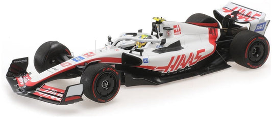 Minichamps 117 220147 Haas F1 Team VF-22 Mick Schumacher Bahrain GP 2022 1/18 Scale PRE ORDER