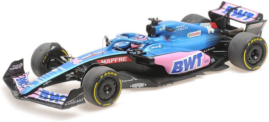 Minichamps 117 220314 BWT Alpine F1 Team A522 Fernando Alonso Austalian GP 2022 1/18 Scale