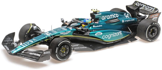 Minichamps 117 230214 Aston Martin Aramco Cognizant F1 AMR23 Fernando Alonso 3rd Saudi GP 23