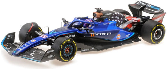 Minichamps 117 231923 Williams Racing FW45 Alex Albon Austin GP 2023 1/18 Scale PRE ORDER