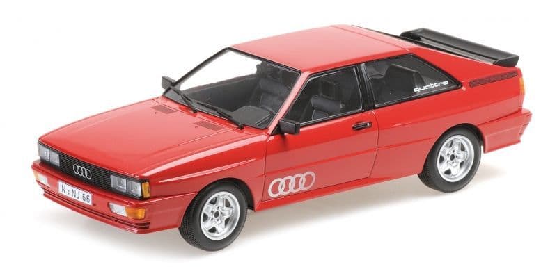 Minichamps 155 016124 Audi Quattro 1980 Red (Sealed Body) 1/18 Scale *PRE ORDER £ 124.99*