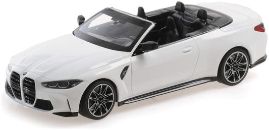 Minichamps 155 021031 BMW M4 Cabriolet 2020 White (Sealed Body) 1/18 Scale *PRE ORDER £ 124.99*