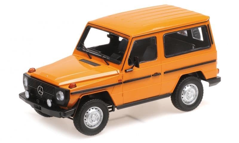 Minichamps 155 038000 Mercedes G-Model Short (W460) 1980 Orange 1/18 Scale *PRE ORDER £ 124.99*