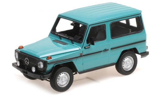 Minichamps 155 038001 Mercedes G-Model Short (W460) 1980 Turquoise 1/18 Scale PRE ORDER £ 124.99