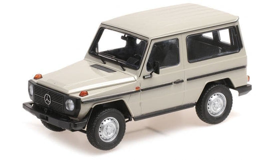 Minichamps 155 038004 Mercedes Benz G Model Short (W460) 1980 Grey (Sealed Body) 1/18 Scale