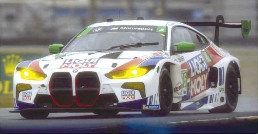 Minichamps 155 222096 BMW M4 GT3 GTD Turner Motorsport Foley/ Auberlen/Klingmann/Dinan IMSA 2022