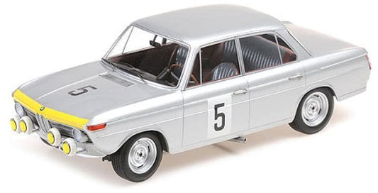 Minichamps 155 652905 BMW 1800 TISA BMW Hahne/Mairesse Spa 24 Hours 1965 1/18 Scale