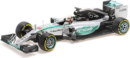 Minichamps 186 150044 Mercedes AMG Petronas F1 Team W06 Hybrid Lewis Hamilton World Champion 15
