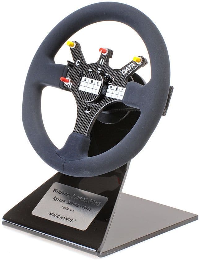 Minichamps 254 940002 Williams FW16 Steering Wheel Ayrton Senna 1994 1/2 Scale PRE ORDER £187.49