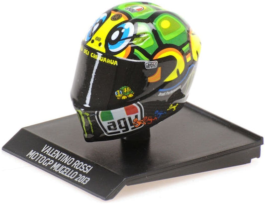 Minichamps 315 130096 Valentino Rossi Helmet Moto GP Mugello 2013 1/10 Scale *PRE ORDER £ 14.99*