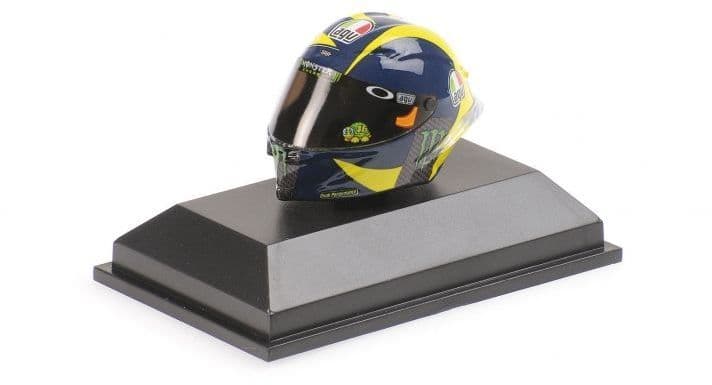 Minichamps 399 180046 AGV Helmet Valentino Rossi MotoGP 2018 1/8 Scale *PRE ORDER £ 33.33*