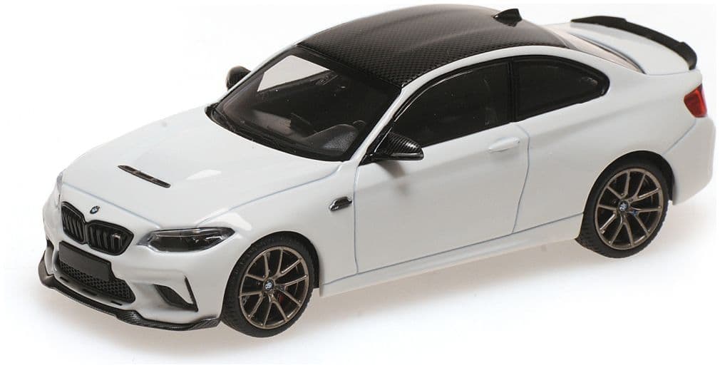 Minichamps 410 021021 BMW M2 CS 2020 White W/ Black Wheels 1/43 Scale *PRE ORDER £ 58.33*