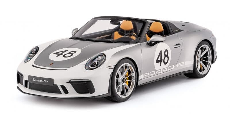 Minichamps 410 061130 Porsche 911 (991) Speedster 2019 Silver (Heritage Paket) 1/43 PRE ORDER