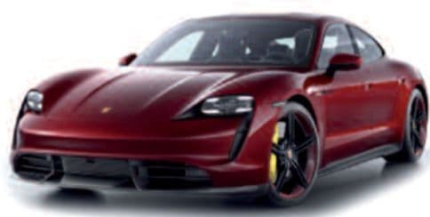 Minichamps 410 068474 Porsche Taycan Turbo S 2020 Red Metallic 1/43 Scale *PRE ORDER £ 58.33*