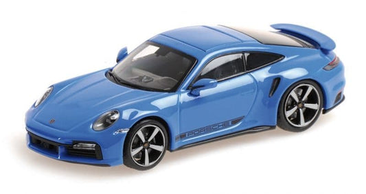 Minichamps 410 069474 Porsche 911 (992) Turbo S 2020 Blue 1/43 Scale *PRE ORDER £ 58.33*