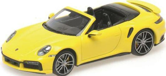 Minichamps 410 069484 Porsche 911 (992) Turbo S Cabriolet 2019 Yellow 1/43 PRE ORDER £58.33
