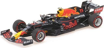 Minichamps 410 210711 Red Bull Racing RB16B S.Perez 1st Azerbaijan GP 2021 1/43 Scale