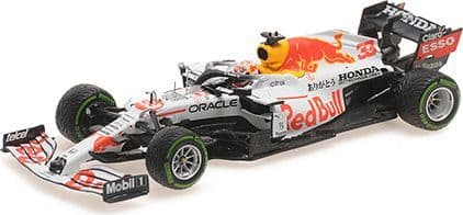 Minichamps 410 211633 Red Bull Racing Honda RB16B Max Verstappen 2nd Turkish GP 2021 1/43 Scale