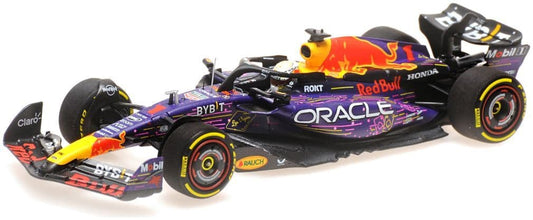 Minichamps 410 232201 Oracle Red Bull Racing RB19 M.Verstappen 1st Vegas 2023 1/43 PRE ORDER