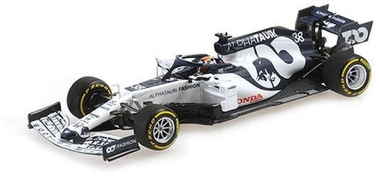 Minichamps 417 209938 Scuderia Alphatauri Honda AT1 Y.Tsunoda Young Driver Test Abu Dhabi 2020