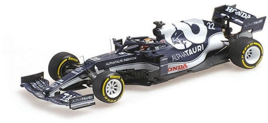 Minichamps 417 210122 Alphatauri AT2 Y.Tsunoda Bahrain GP 2021 1/43 Scale