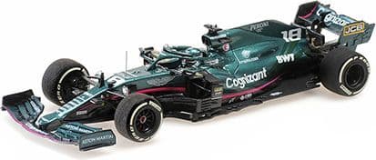 Minichamps 417 210618 Aston Martin F1 Team AMR21 L.Stroll Monaco GP 2021 1/43 PRE ORDER £91.66