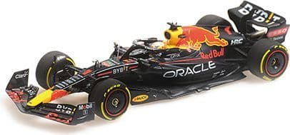 Minichamps 417 220101 Red Bull Oracle Racing RB18 Max Verstappen Winner Saudi Arabian GP 2022