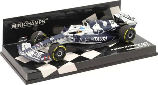 Minichamps 417 220110 Scuderia Alphatauri AT03 Pierre Gasly Bahrain GP 2022 1/43 Scale